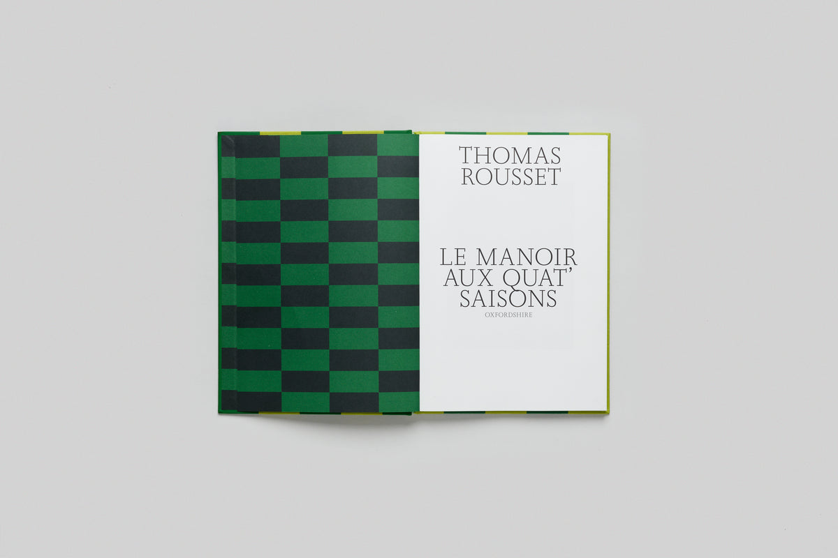 Thomas Rousset — Le Manoir aux Quat'Saisons | rvb-books